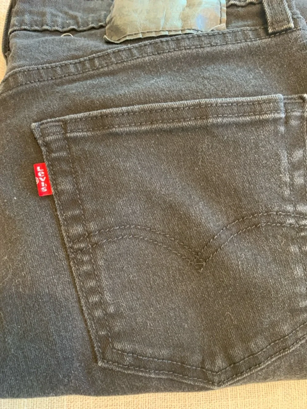 LEVI’S 511 Black Straight Jeans Classic Five-Pocket Boyfriend Denim 30x32 EUC